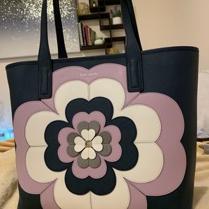 Kate Spade Reiley Spade Flower Applique Tote